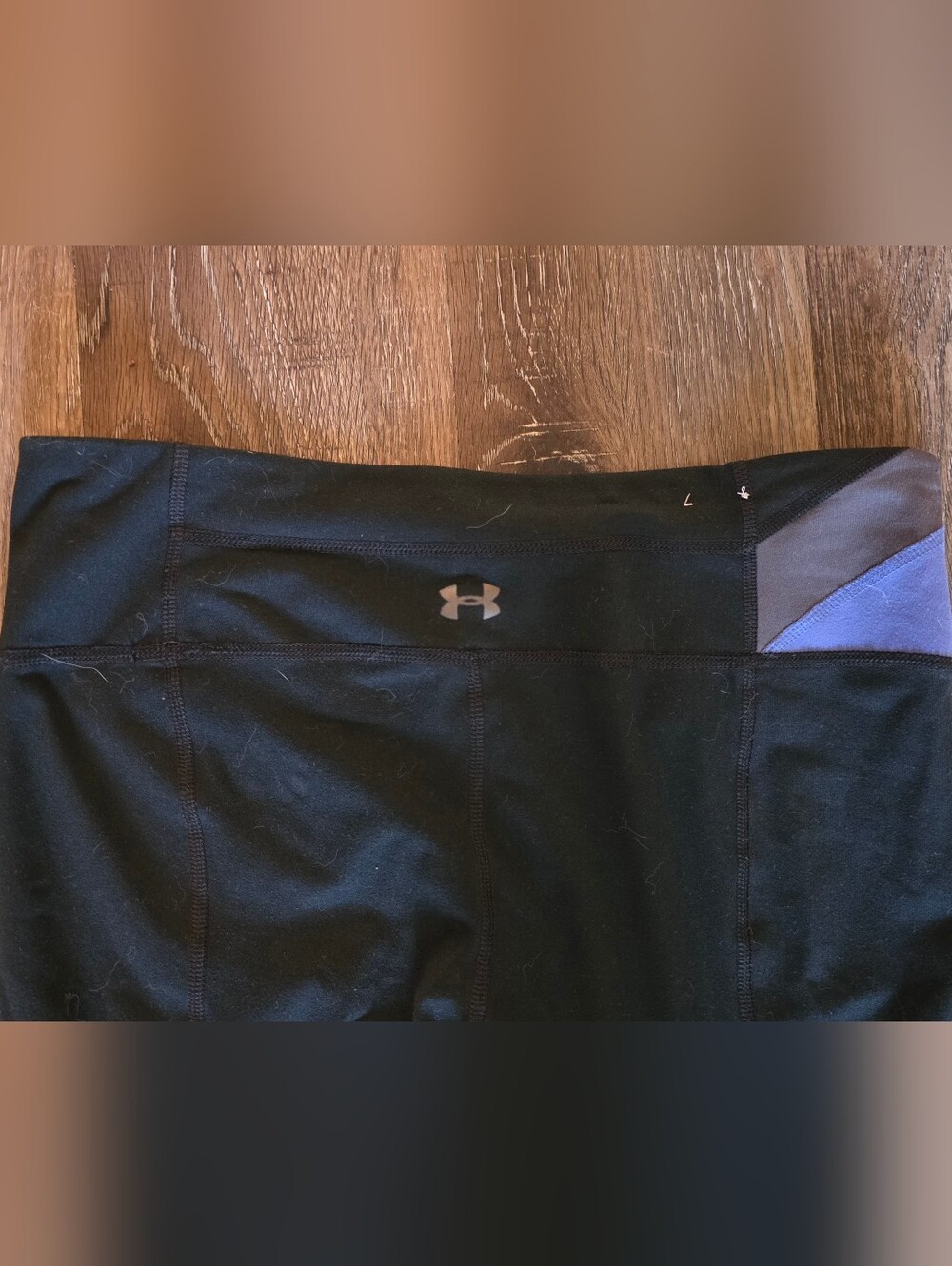 Under Armour Black Yoga Flare Legging Pants - Picture 3 of 4